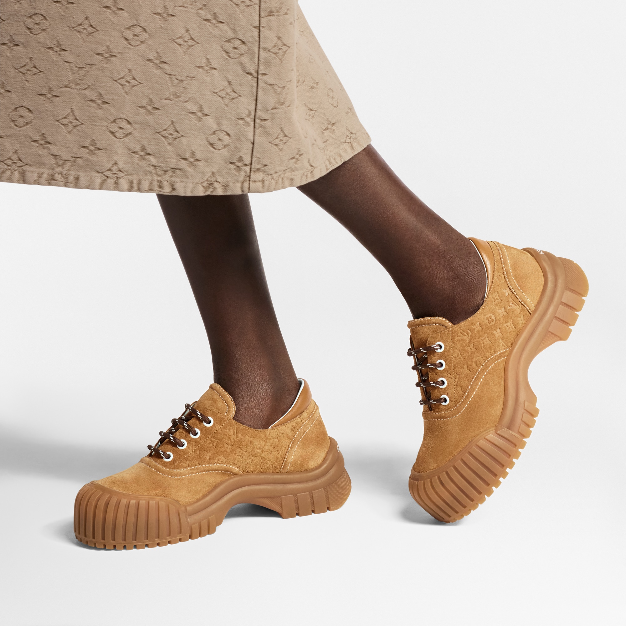  슈즈 로퍼 & 발레리나 루비 플랫 더비 | 루이비통 공식 온라인 스토어® (크게 보기)