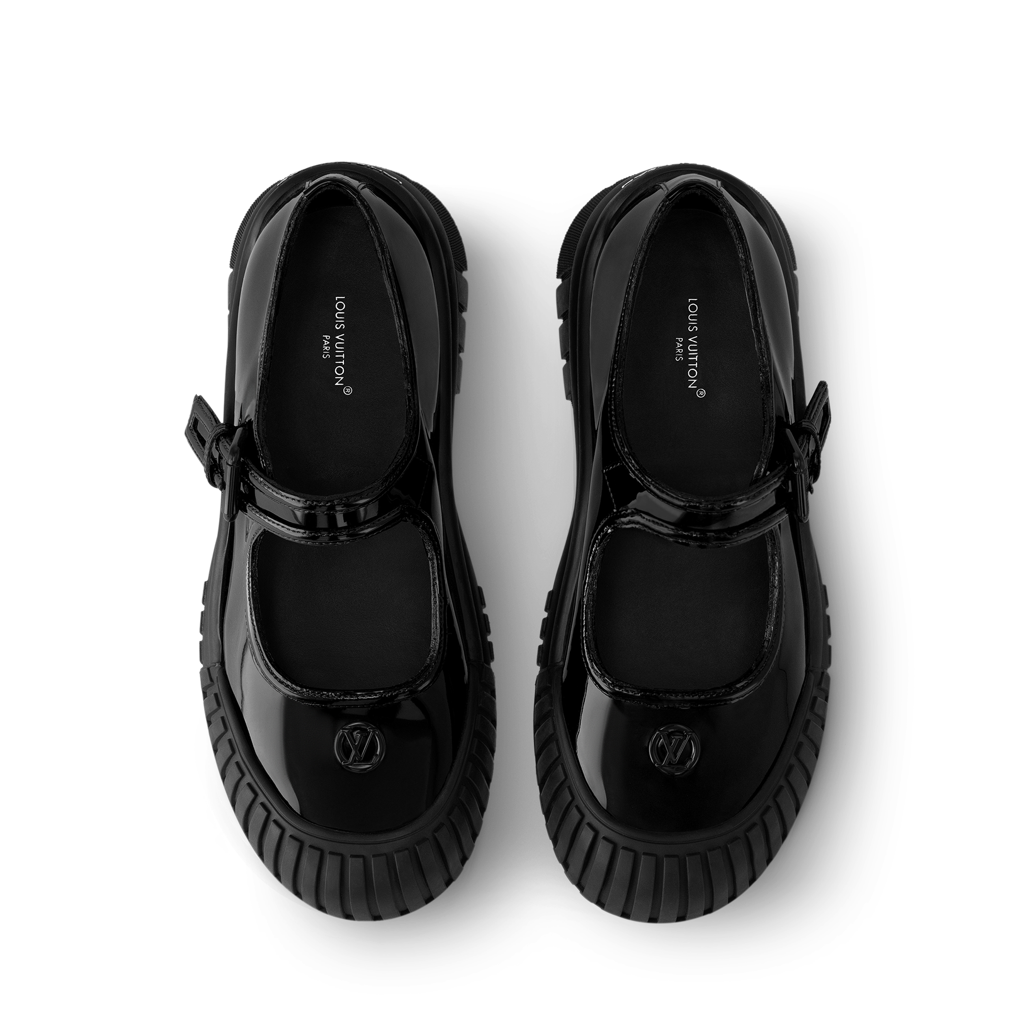  슈즈 로퍼 & 발레리나 루비 플랫 메리 제인 로퍼 | 루이비통 공식 온라인 스토어® (크게 보기)