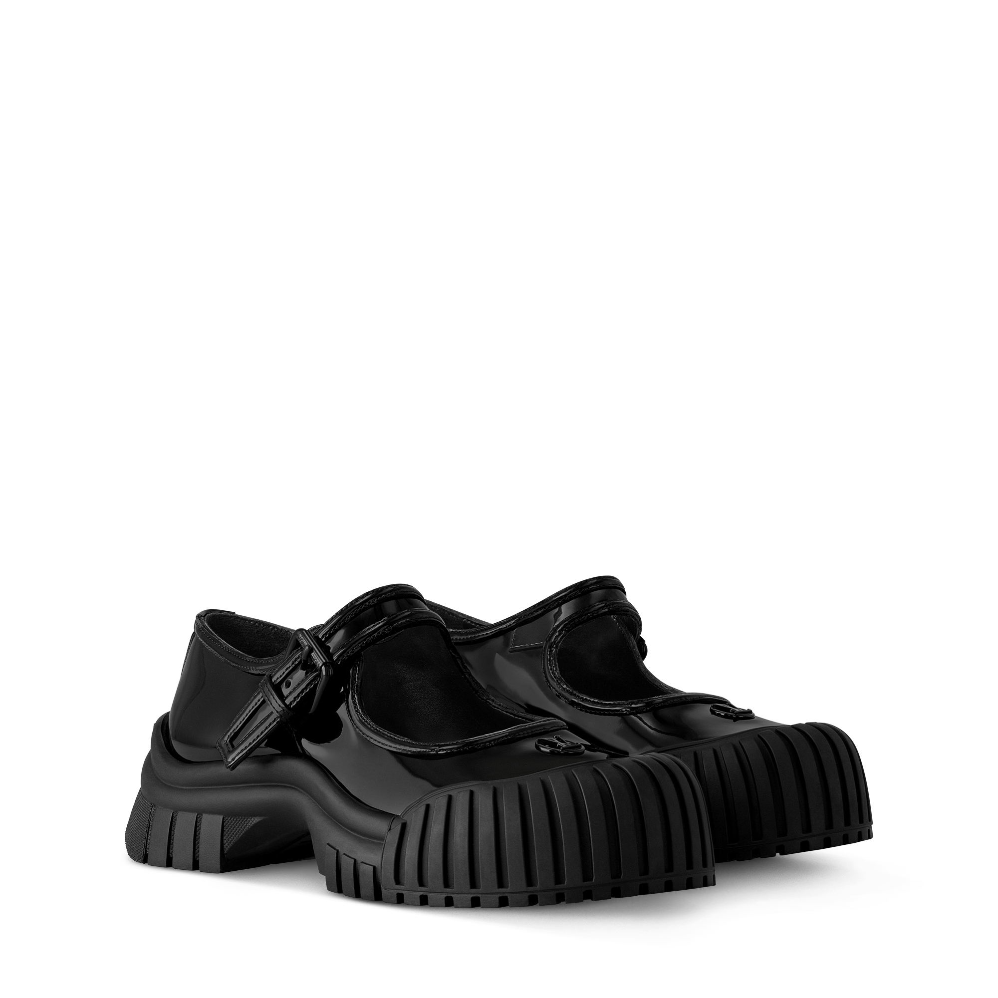  슈즈 로퍼 & 발레리나 루비 플랫 메리 제인 로퍼 | 루이비통 공식 온라인 스토어® (크게 보기)