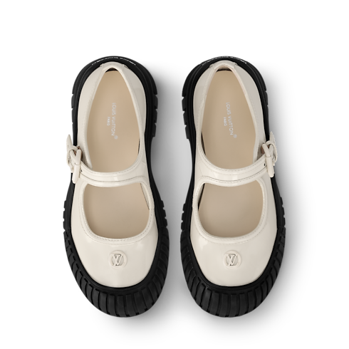 슈즈 로퍼 & 발레리나 루비 플랫 메리 제인 로퍼 | 루이비통 공식 온라인 스토어® (크게 보기)
