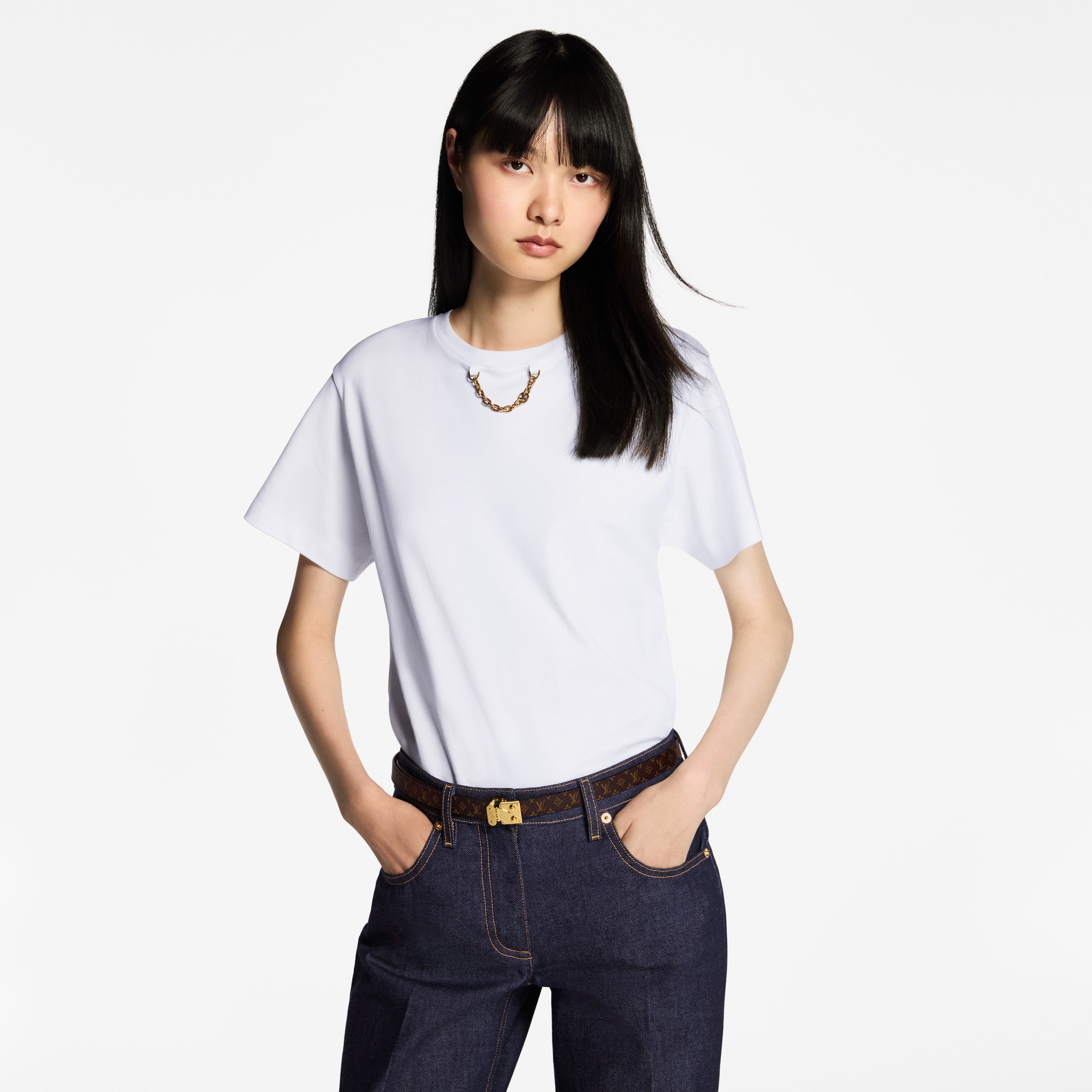  액세서리 벨트 S락 18mm 리버서블 벨트 | 루이비통 공식 온라인 스토어® (크게 보기)