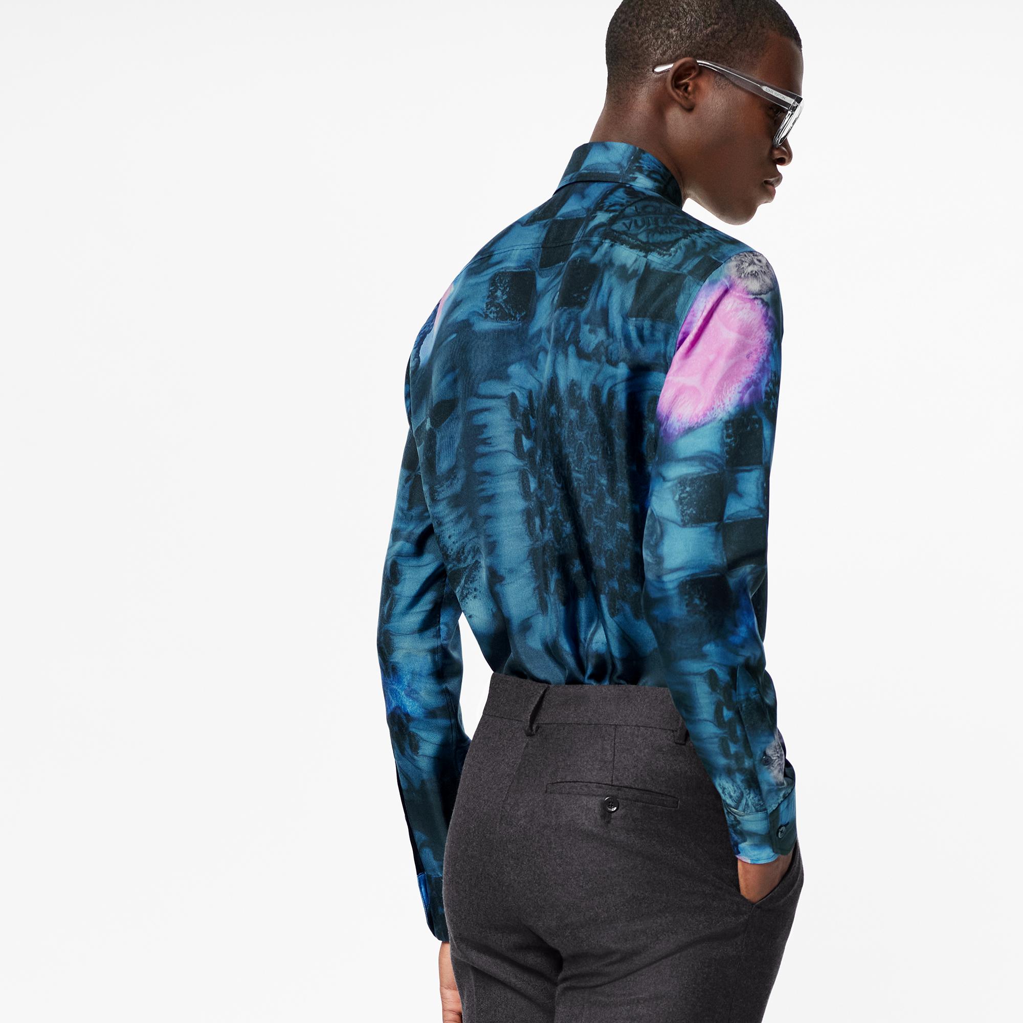  Discontinued Product Obs 10 솔트 프린트 셔츠 | 루이비통 공식 온라인 스토어® (크게 보기)