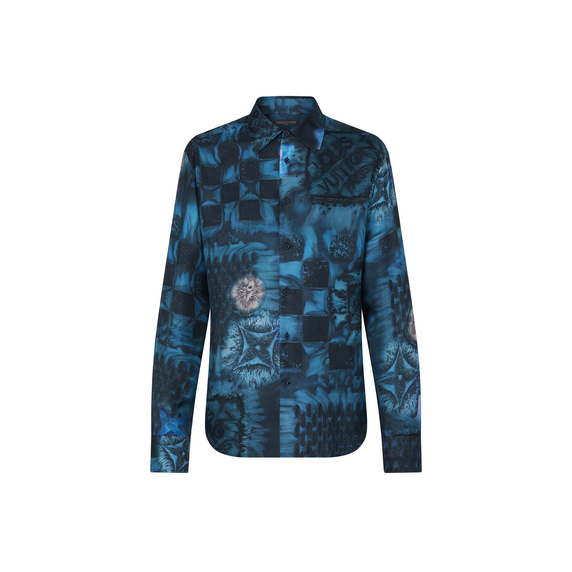  Discontinued Product Obs 10 솔트 프린트 셔츠 | 루이비통 공식 온라인 스토어® (크게 보기)