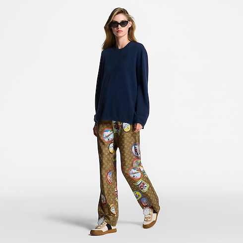 의류 니트웨어 심리스 캐시미어 풀오버 | 루이비통 공식 온라인 스토어® (크게 보기)