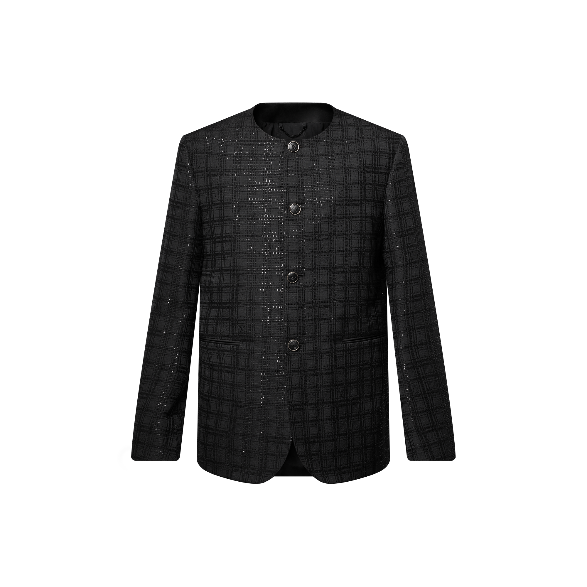  의류 블레이저 & 재킷 시퀸 엠브로이더드 칼라리스 재킷 | 루이비통 공식 온라인 스토어® (크게 보기)