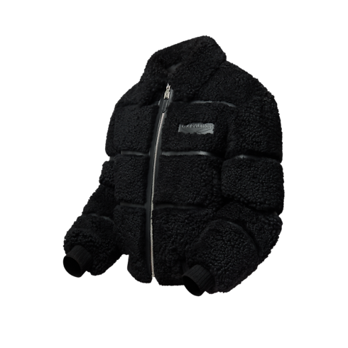 의류 아우터 & 코트 시어링 블루종 | 루이비통 공식 온라인 스토어® (크게 보기)