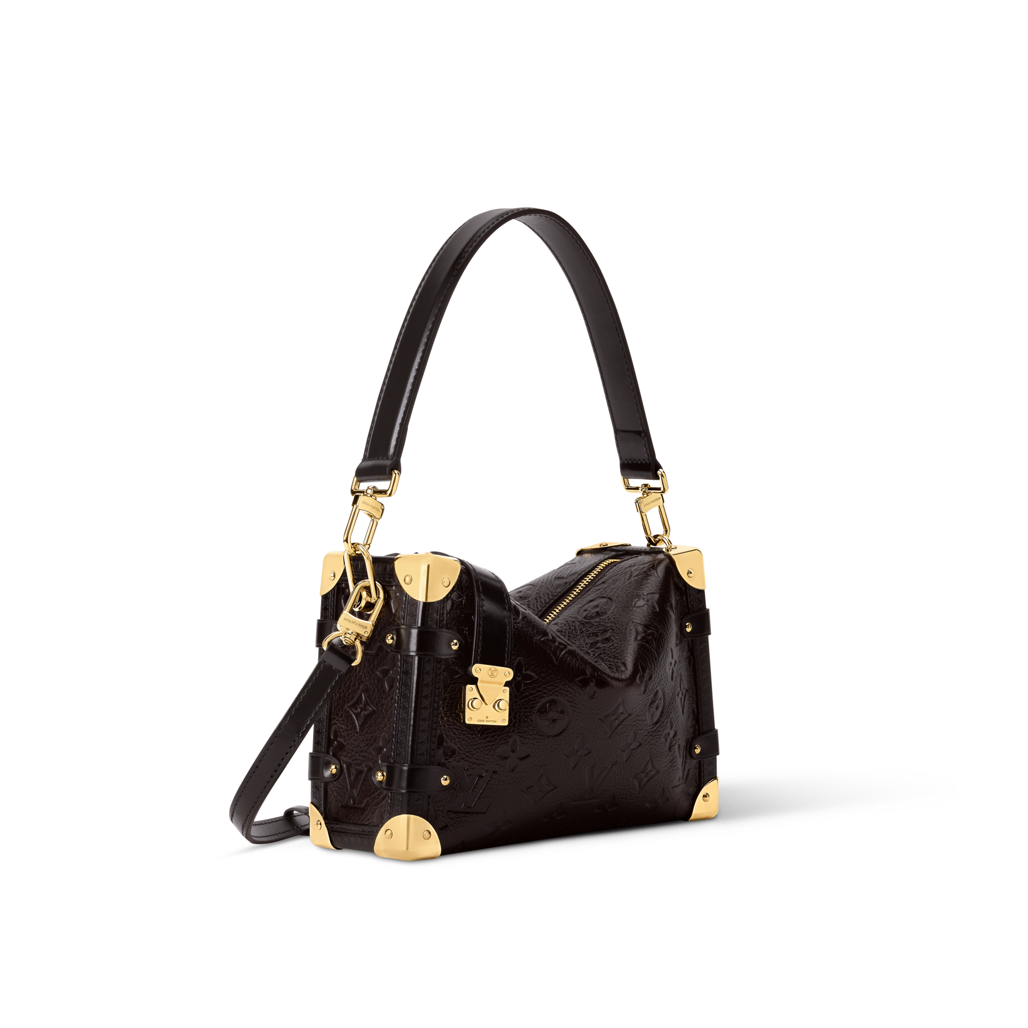 패션 레더 여성 가방 LV 아이콘 사이드 트렁크 MM (Side Trunk MM) | 루이비통 공식 온라인 스토어® (크게 보기)