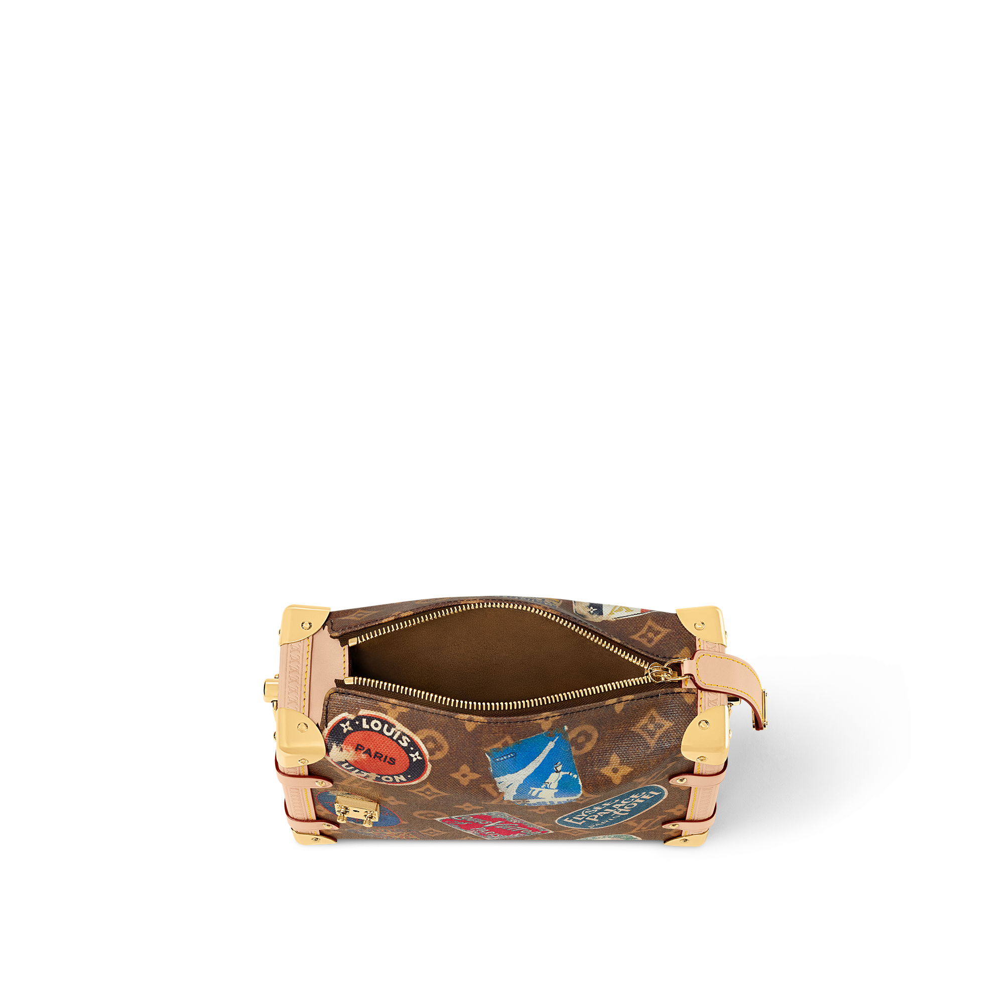 기타 모노그램 캔버스 핸드백 핸드백 전체 보기 사이드 트렁크 MM | 루이비통 공식 온라인 스토어® (크게 보기)