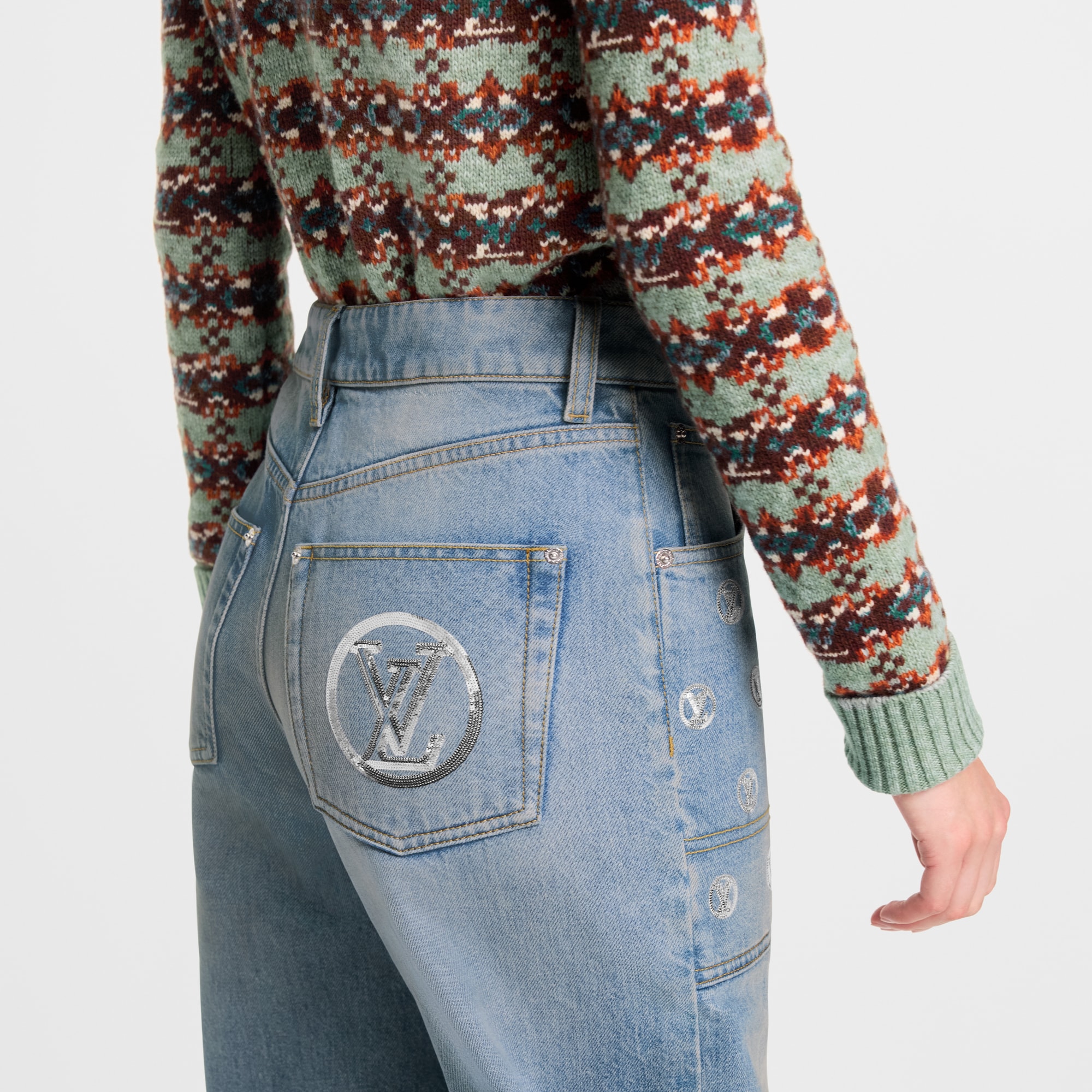  의류 바지 데님 팬츠 | 루이비통 공식 온라인 스토어® (크게 보기)
