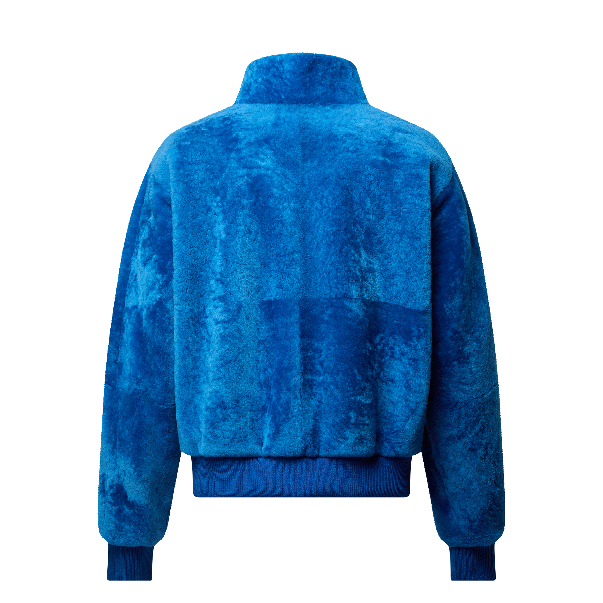  의류 아우터 & 코트 시그니처 시어링 트랙 톱 블루종 | 루이비통 공식 온라인 스토어® (크게 보기)