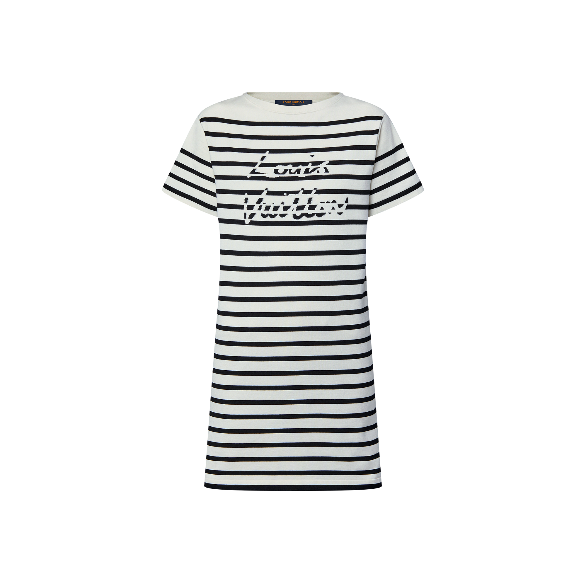  의류 드레스 시그니처 스트라이프 니트 드레스 | 루이비통 공식 온라인 스토어® (크게 보기)