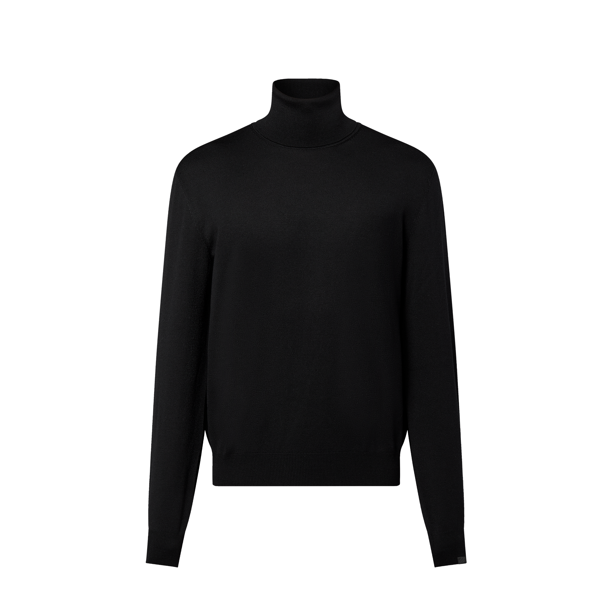  의류 니트 & 스웨트 셔츠 실크 앤드 캐시미어 블렌드 터틀넥 | 루이비통 공식 온라인 스토어® (크게 보기)