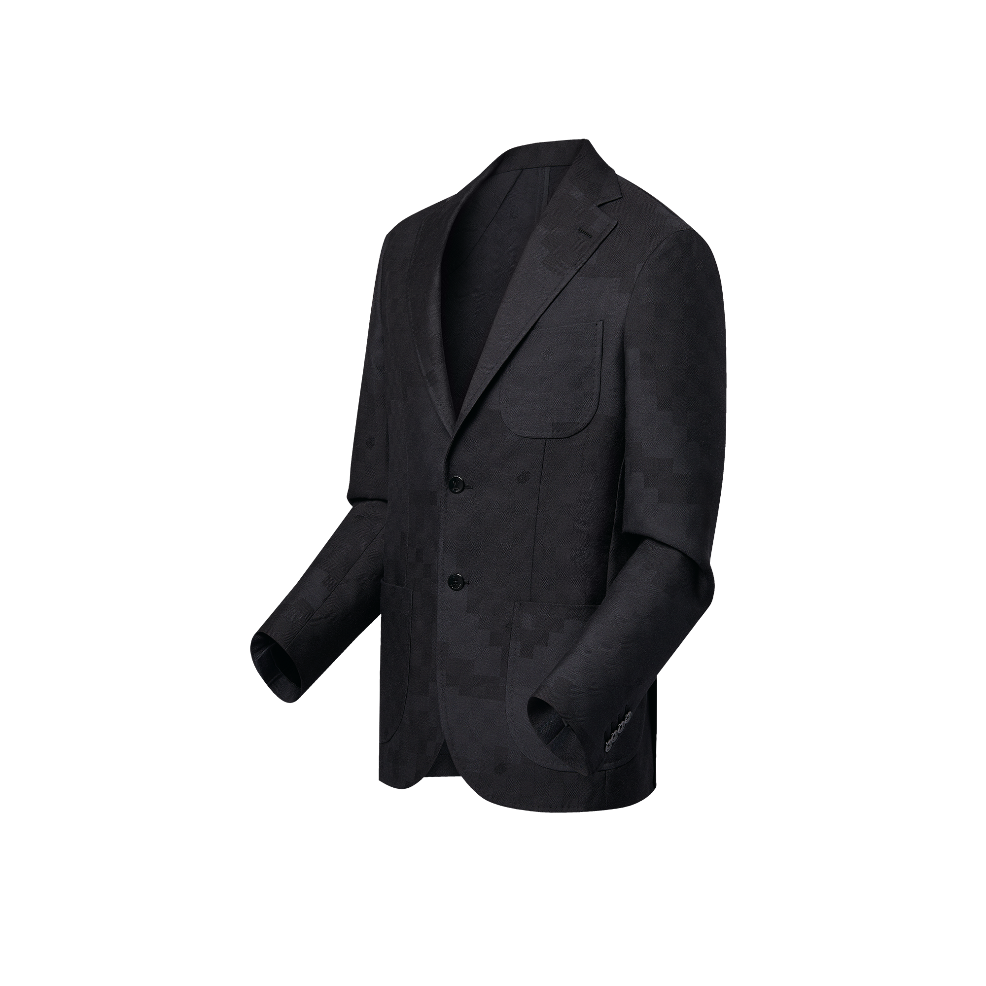  의류 블레이저 & 재킷 실크 앤드 울 블렌드 나폴리타나 재킷 | 루이비통 공식 온라인 스토어® (크게 보기)