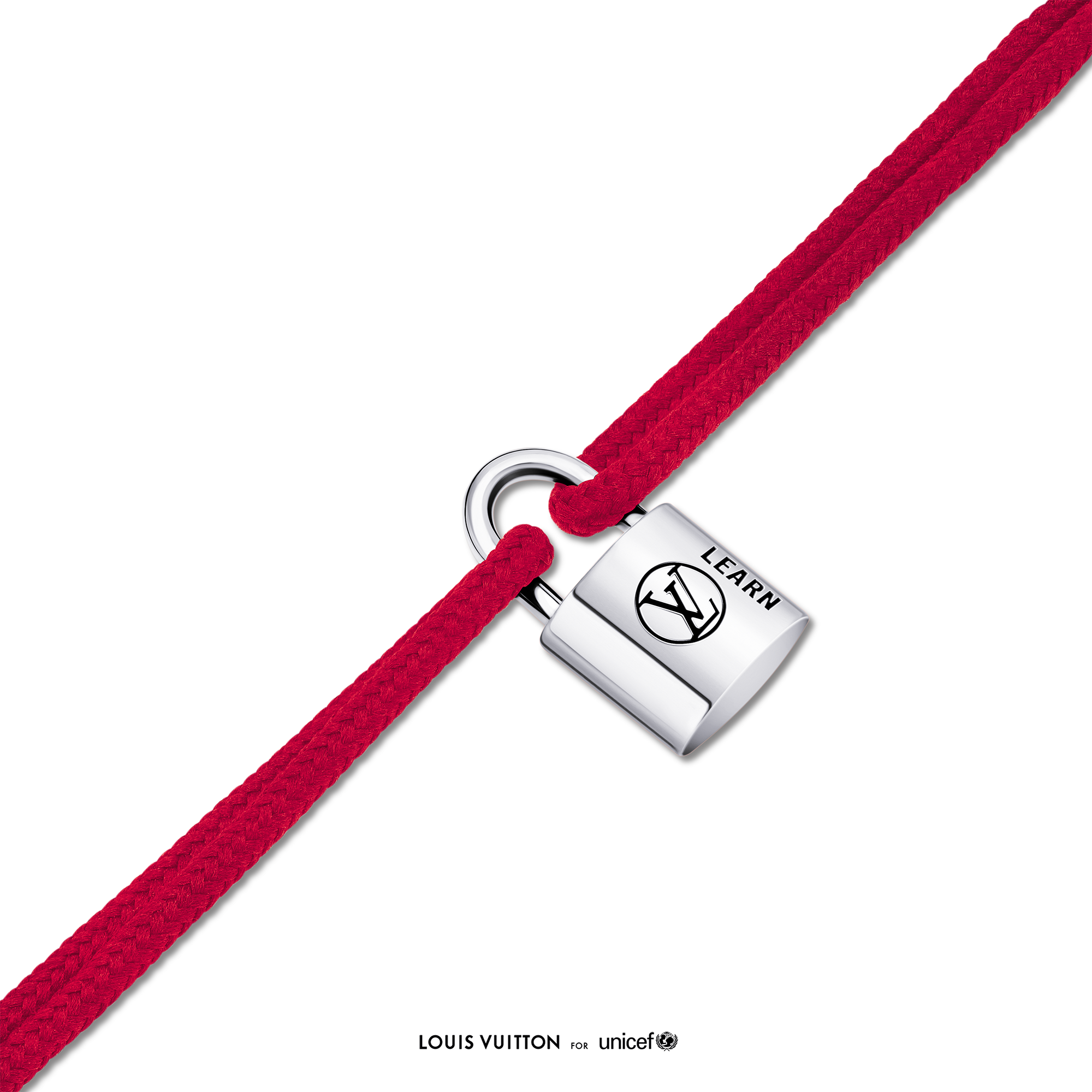  카테고리 팔찌 실버 락킷 팔찌, 스털링 실버 블랙 래커드와 레드 폴리에스터 끈 | 루이비통 공식 온라인 스토어® (크게 보기)