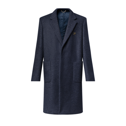 의류 아우터 & 코트 싱글 브레스티드 울 시티 코트 | 루이비통 공식 온라인 스토어® (크게 보기)