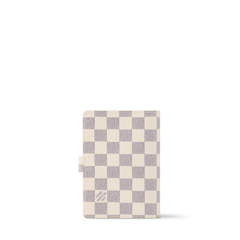 다미에 아주르 개인 맞춤 가죽 제품 } 스몰 링 아젠다 | 루이비통 공식 온라인 스토어® (크게 보기)