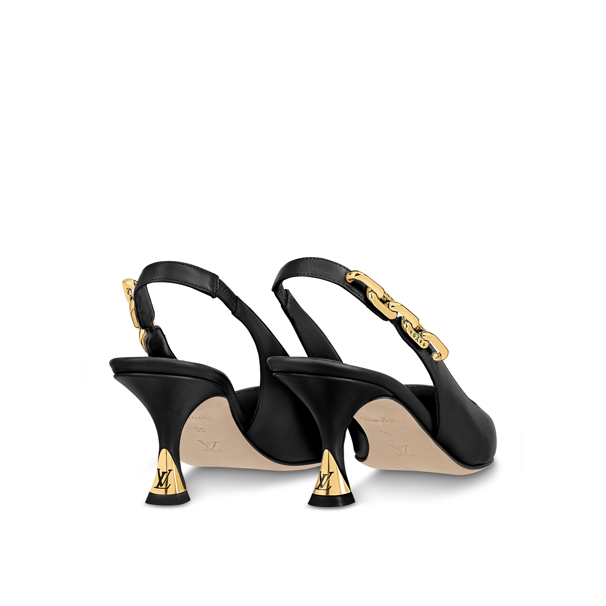  슈즈 펌프스 스파클 슬링백 펌프스 | 루이비통 공식 온라인 스토어® (크게 보기)