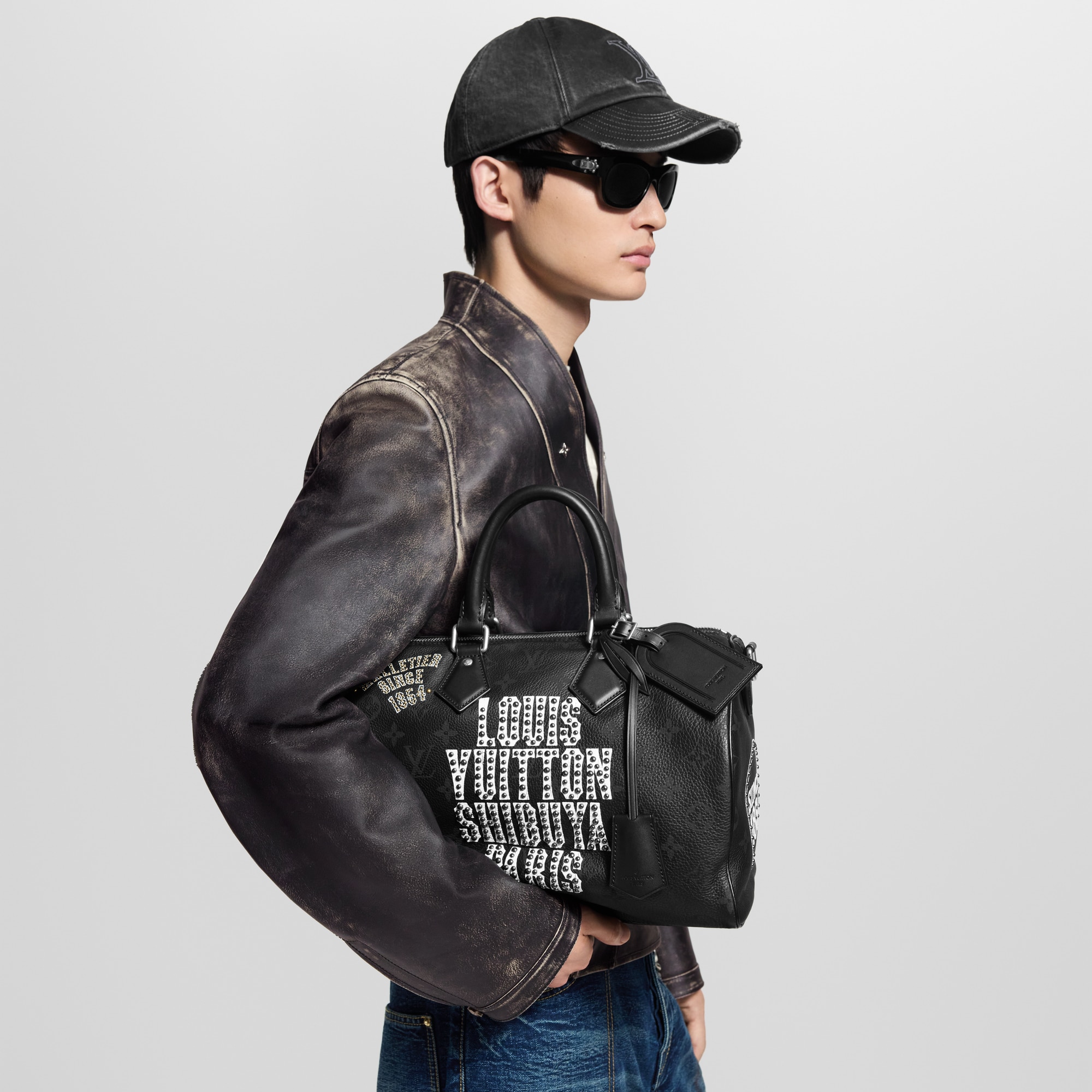 기타 가죽 가방 스피디 P9 스피디 P9 반둘리에 30 재킷 | 루이비통 공식 온라인 스토어® (크게 보기)