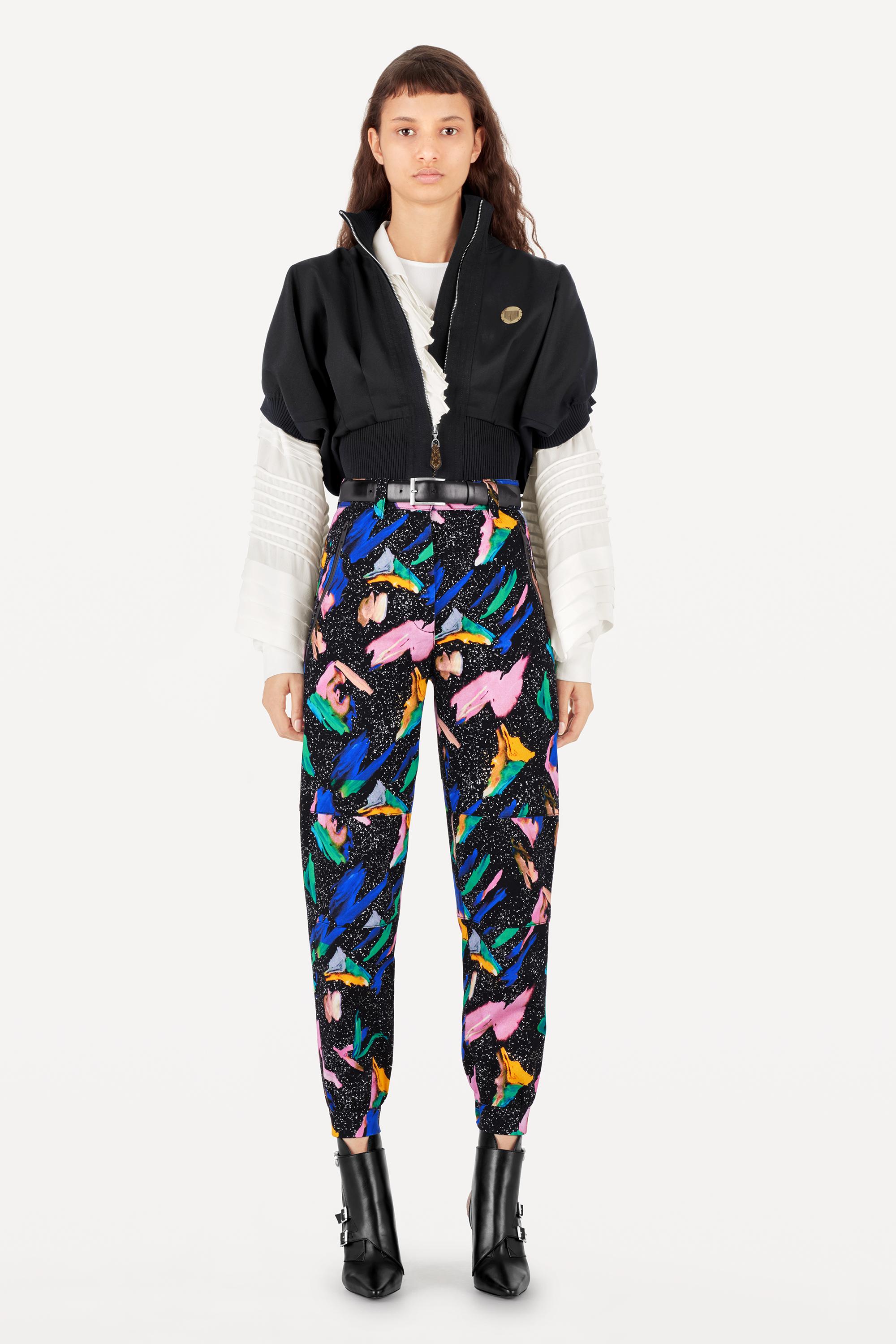  Discontinued Product Obs 2 스플래시 프린트 슬림 팬츠 | 루이비통 공식 온라인 스토어® (크게 보기)