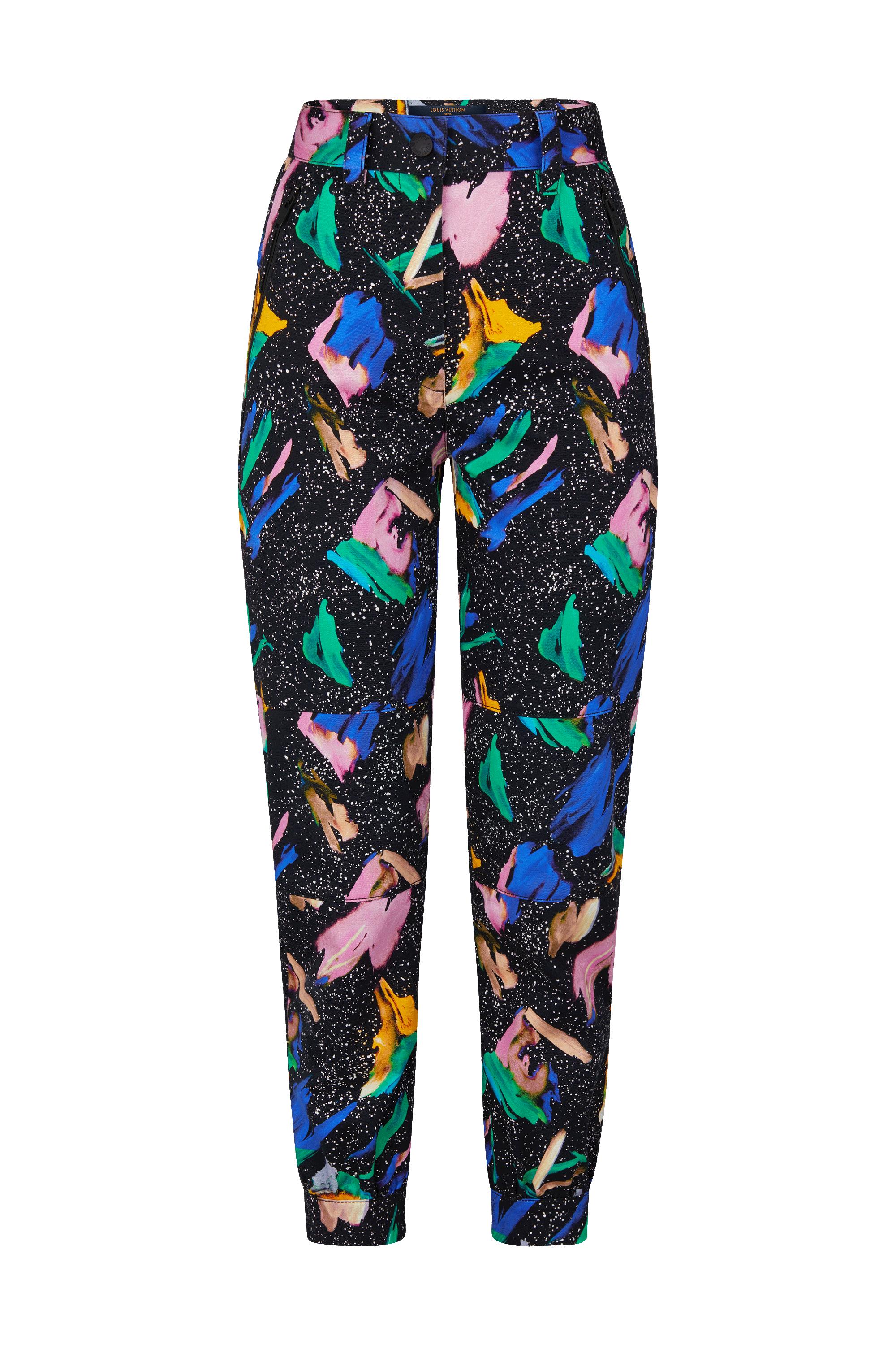  Discontinued Product Obs 2 스플래시 프린트 슬림 팬츠 | 루이비통 공식 온라인 스토어® (크게 보기)