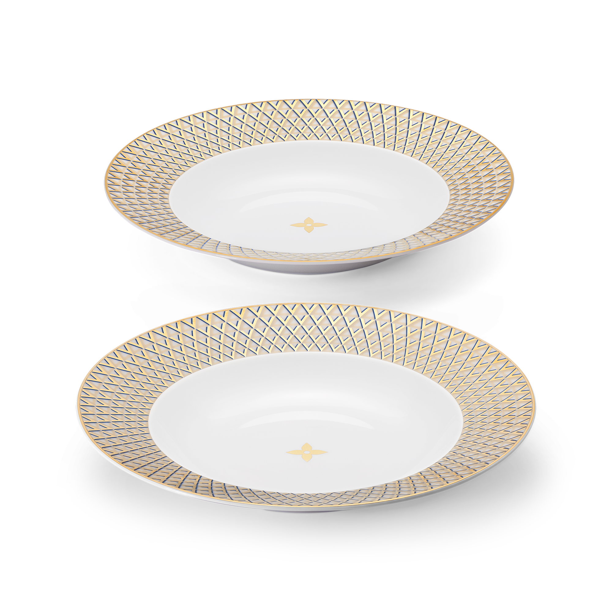  홈 & 아트 오브 다이닝 아트 오브 다이닝 스플렌도르 수프 플레이트 2개 세트 | 루이비통 공식 온라인 스토어® (크게 보기)