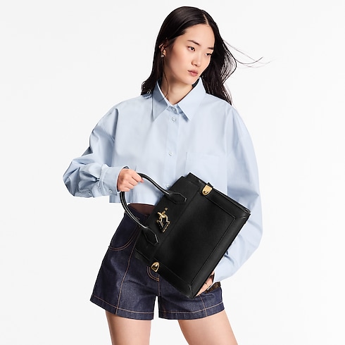 패션 레더 핸드백 핸드백 전체 보기 스티머 MM | 루이비통 공식 온라인 스토어® (크게 보기)