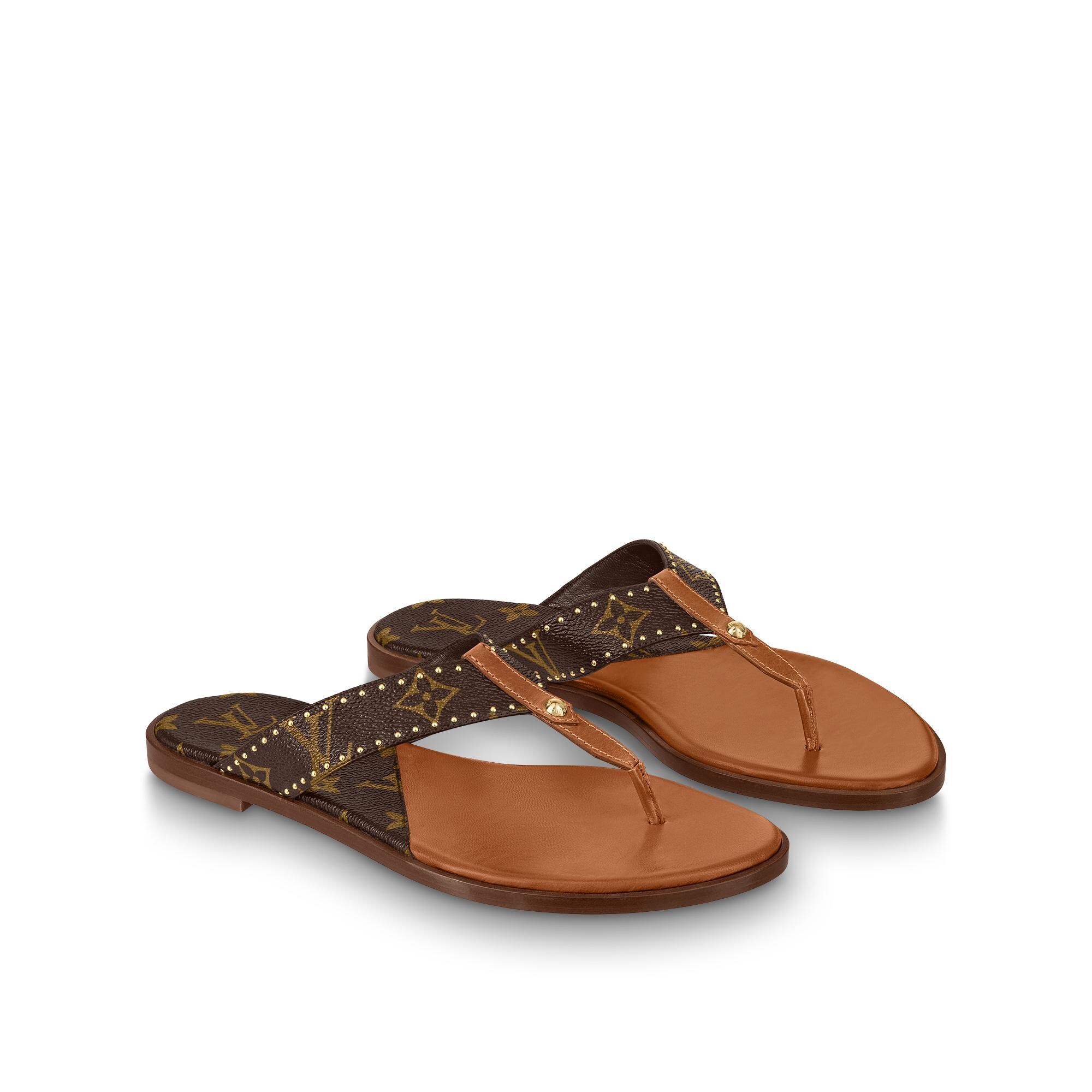 Flat Sandal Louis Vuitton Studded Sandals Louis Vuitton Sunny Flat - Main Image