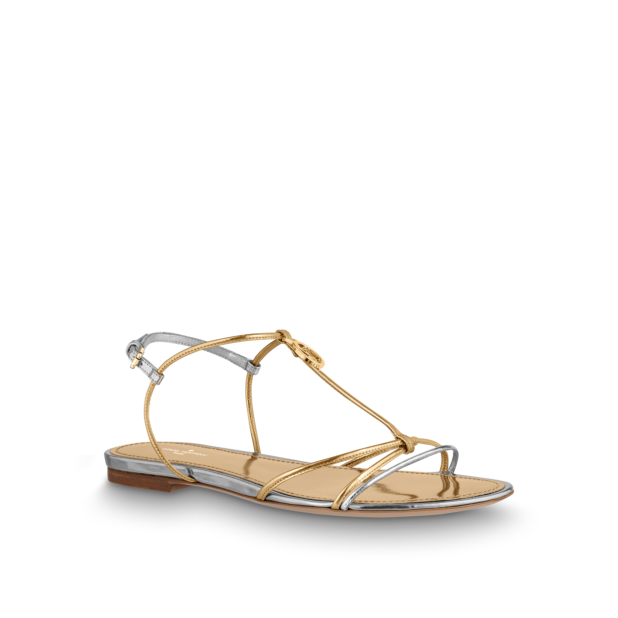  슈즈 샌들 선시커 플랫 샌들 | 루이비통 공식 온라인 스토어® (크게 보기)