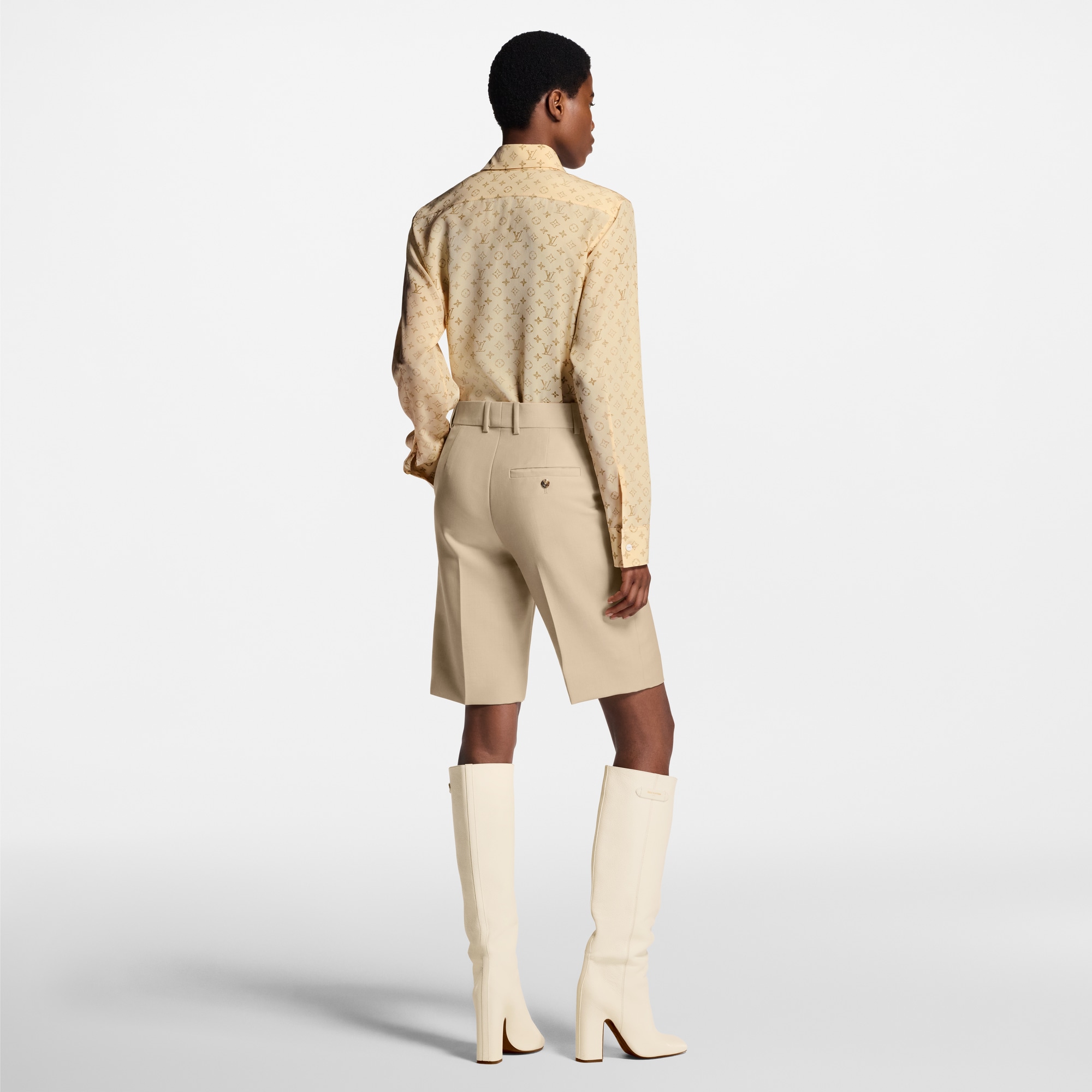  의류 스커트 & 쇼츠 테일러드 버뮤다 쇼츠 | 루이비통 공식 온라인 스토어® (크게 보기)