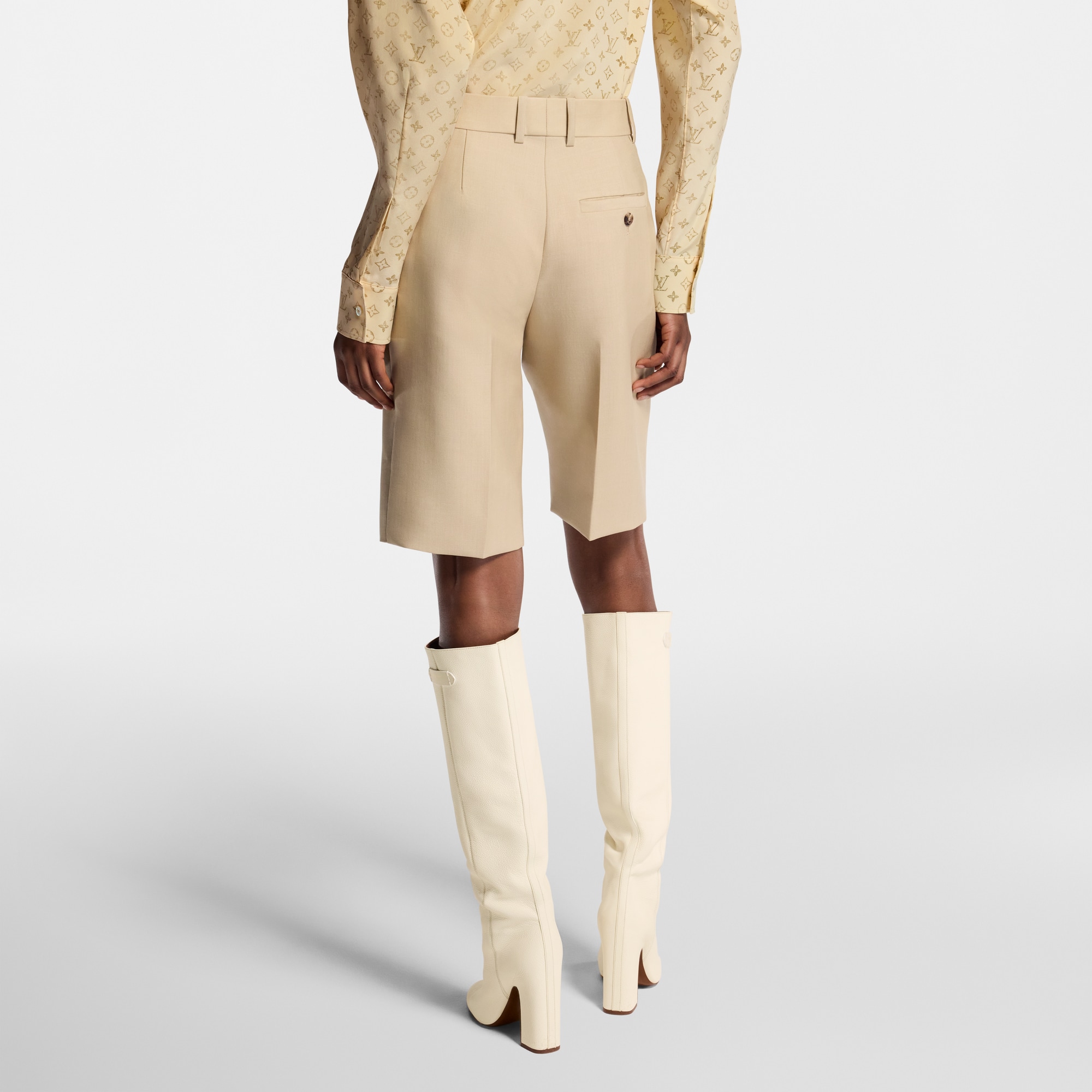  의류 스커트 & 쇼츠 테일러드 버뮤다 쇼츠 | 루이비통 공식 온라인 스토어® (크게 보기)