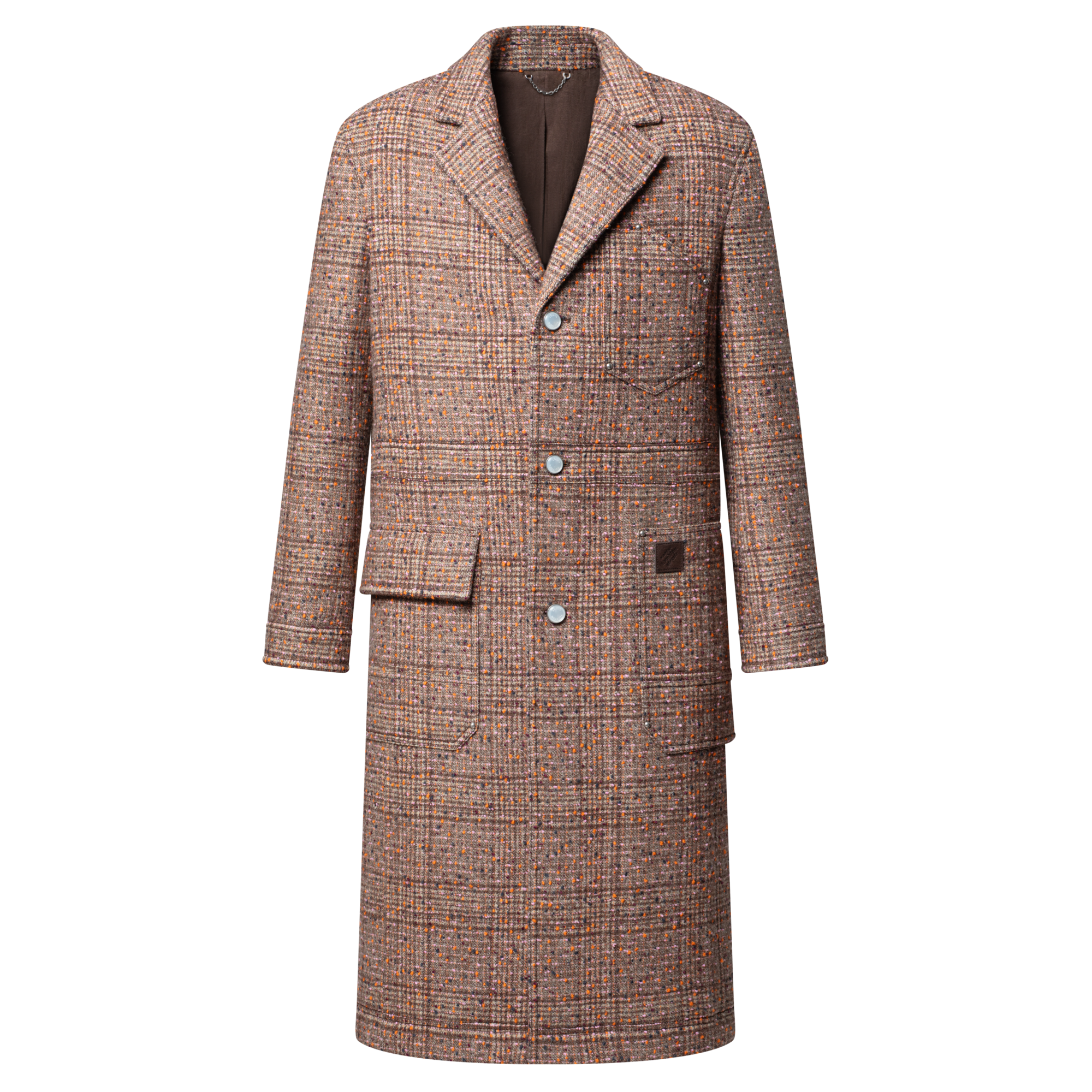  의류 아우터 & 코트 테일러드 싱글 브레스티드 워크웨어 코트 | 루이비통 공식 온라인 스토어® (크게 보기)