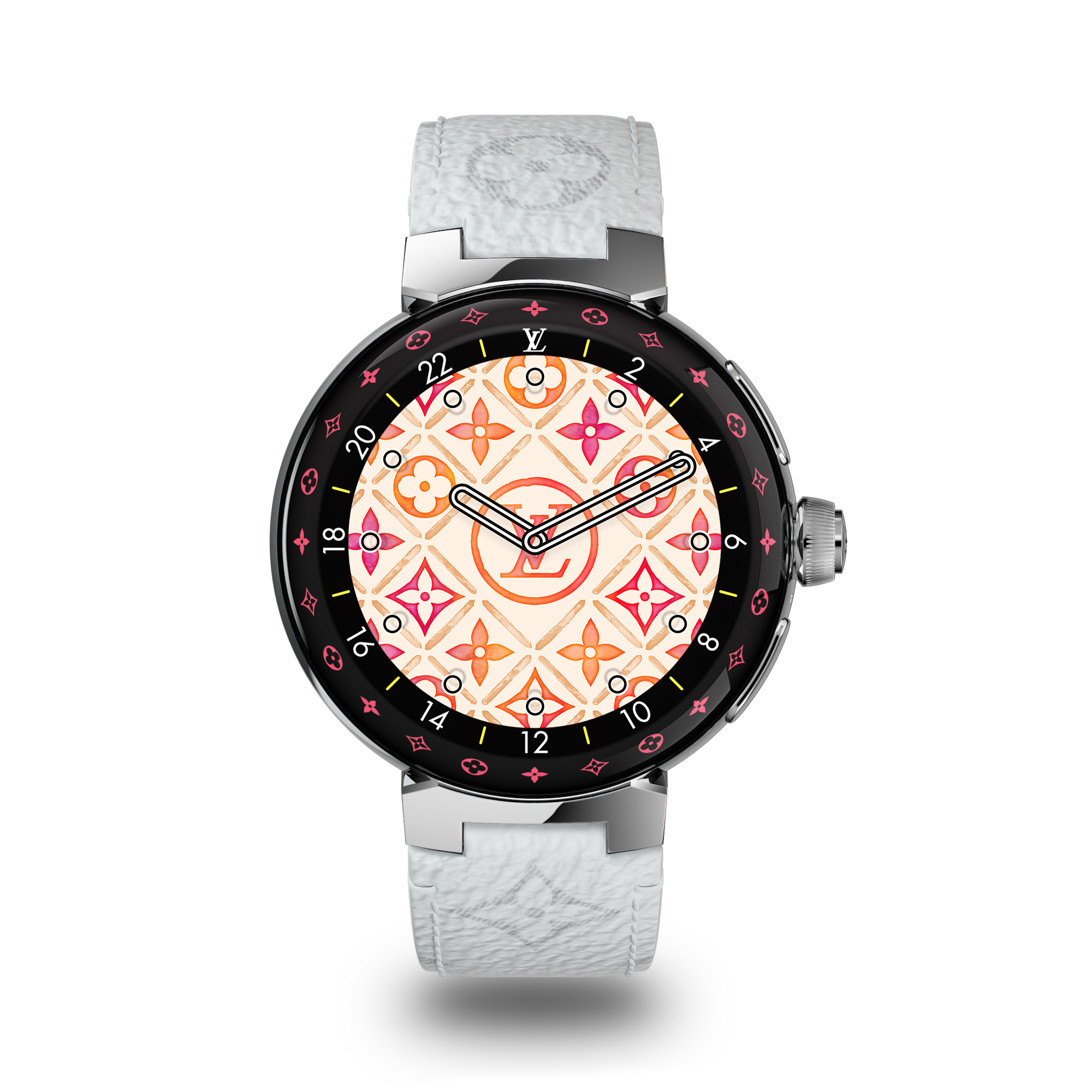  하이-테크 오브제 & 액세서리 오디오, 스마트 워치 & 액세서리 땅부르 호라이즌 라이트 업 (Tambour Horizon Light Up) 커넥티드 워치 | 루이비통 공식 온라인 스토어® (크게 보기)