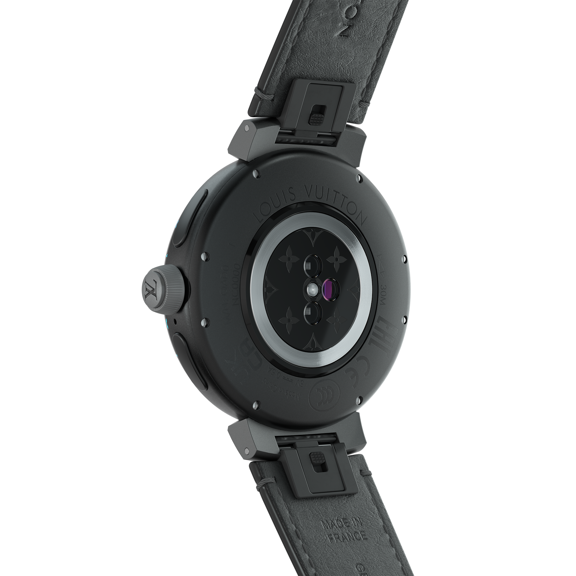  하이-테크 오브제 & 액세서리 오디오, 스마트 워치 & 액세서리 땅부르 호라이즌 라이트 업 (Tambour Horizon Light Up) 커넥티드 워치 | 루이비통 공식 온라인 스토어® (크게 보기)