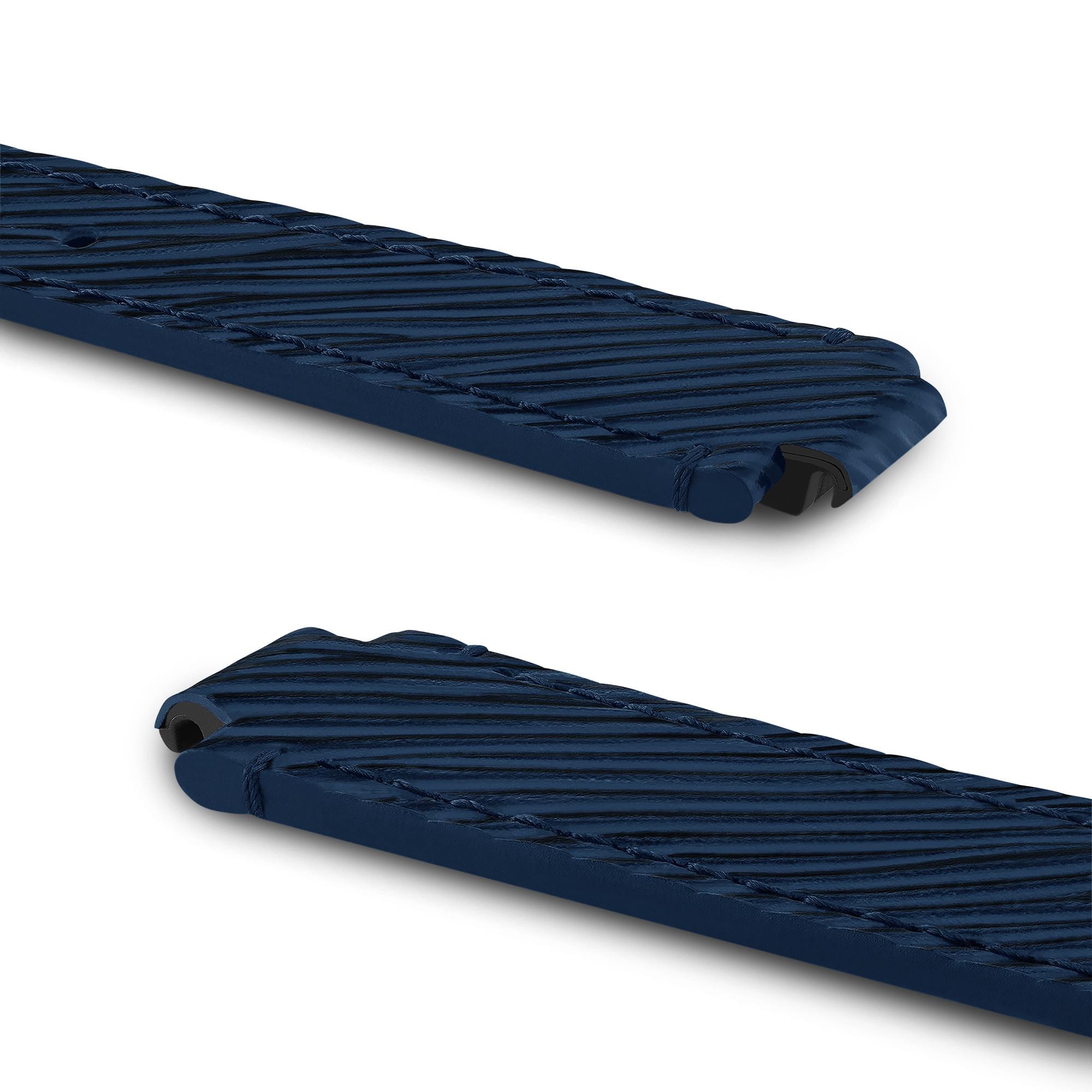  워치 컬렉션 워치 스트랩 땅부르 에삐 (Tambour Epi) 레더 스트랩 | 루이비통 공식 온라인 스토어® (크게 보기)