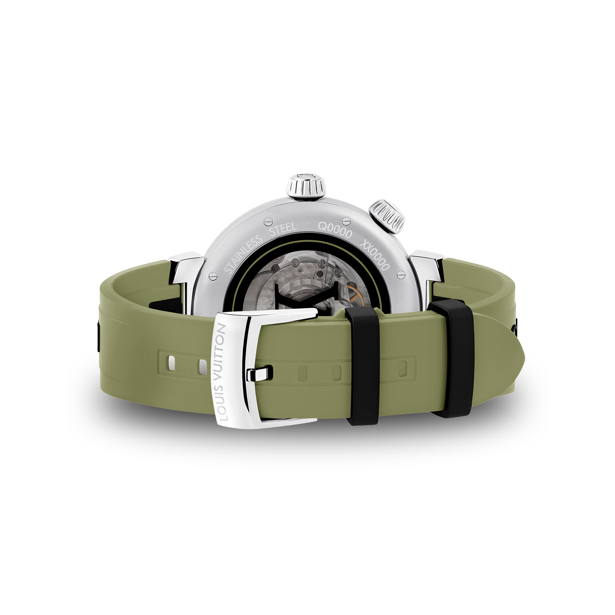  워치 전체보기 } 땅부르 스트리트 다이버 (Tambour Street Diver), 오토매틱, 44mm, 스틸 | 루이비통 공식 온라인 스토어® (크게 보기)