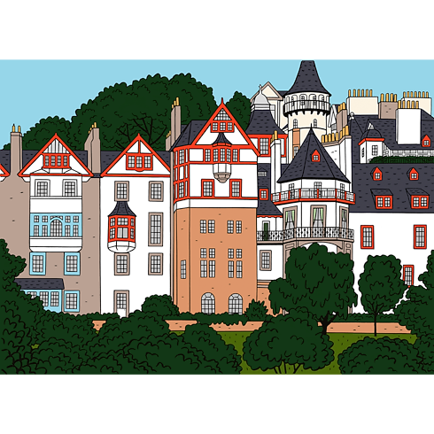 북 & 오피스 액세서리 트래블 북 트래블 북 에딘버러 - 프랑스어판 | 루이비통 공식 온라인 스토어® (크게 보기)