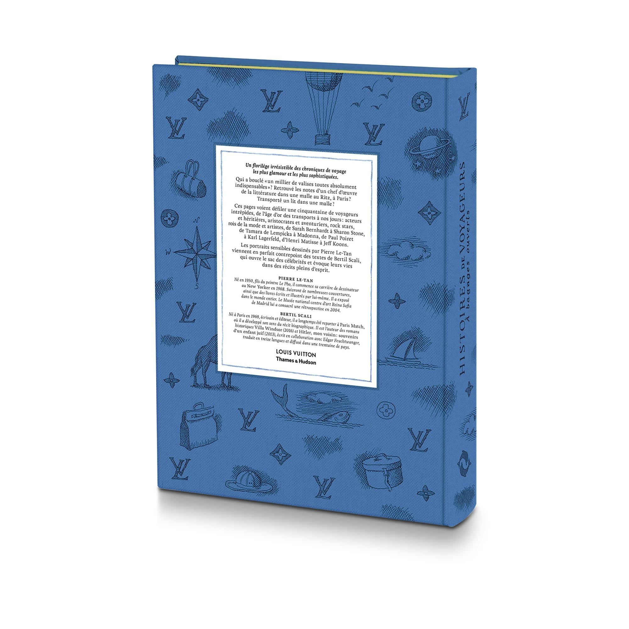  북 & 오피스 액세서리 하드 커버 북 트래블러스 테일 백 언팩드, 프랑스어 버전 - 아티스트 에디션 | 루이비통 공식 온라인 스토어® (크게 보기)