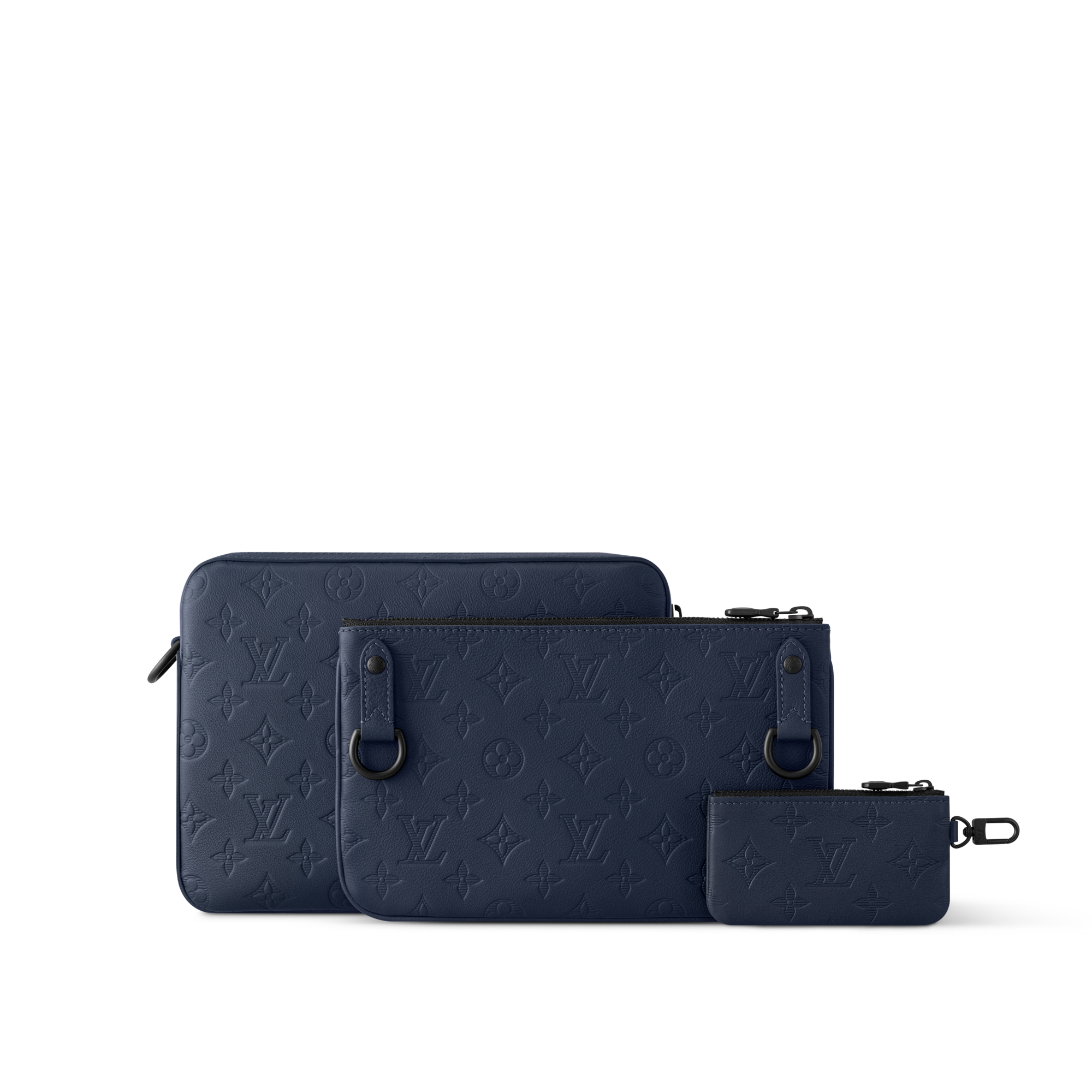 모노그램 섀도우 여성 가방 신제품 트리오 메신저 | 루이비통 공식 온라인 스토어® (크게 보기)