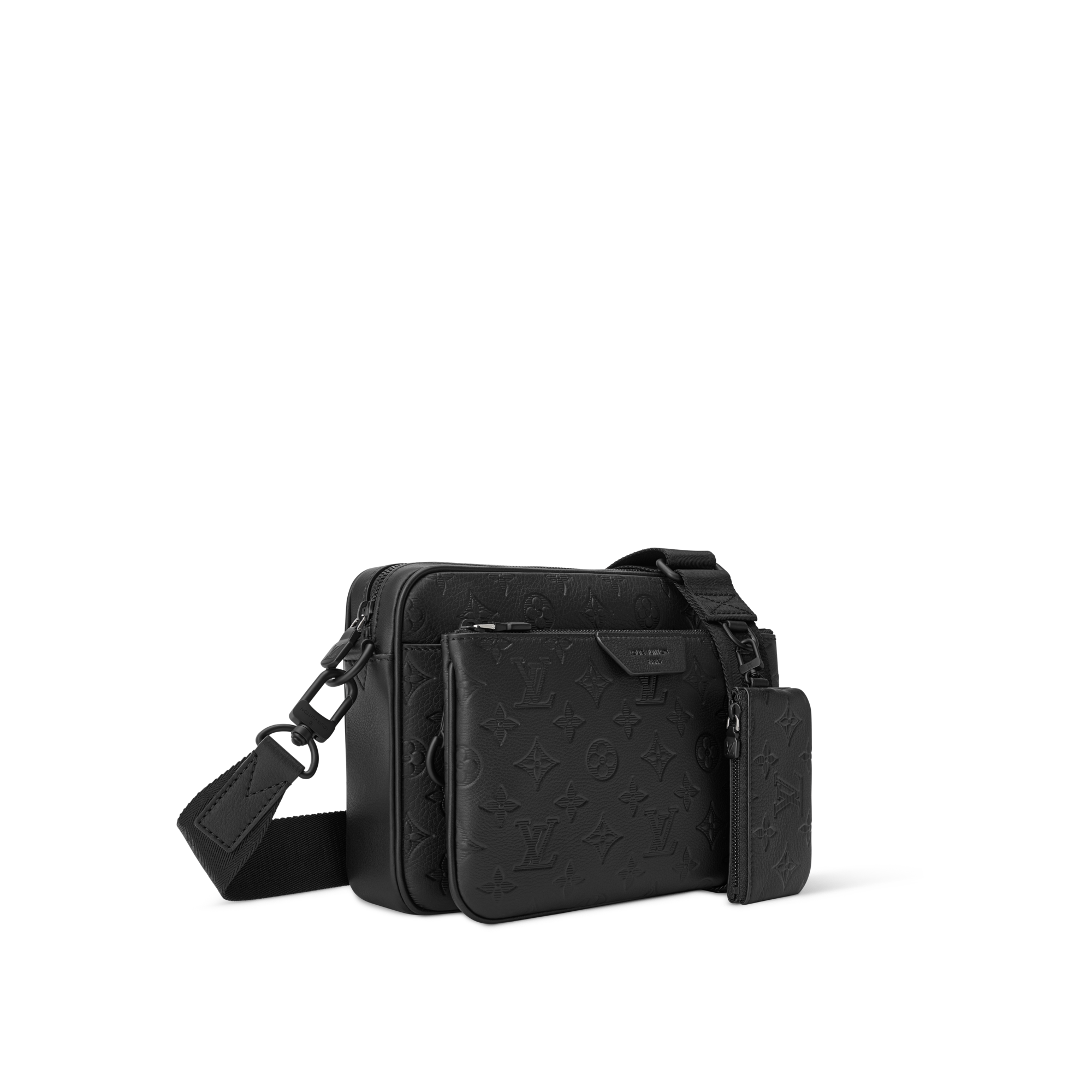 모노그램 섀도우 남성 가방 신제품 트리오 메신저 | 루이비통 공식 온라인 스토어® (크게 보기)