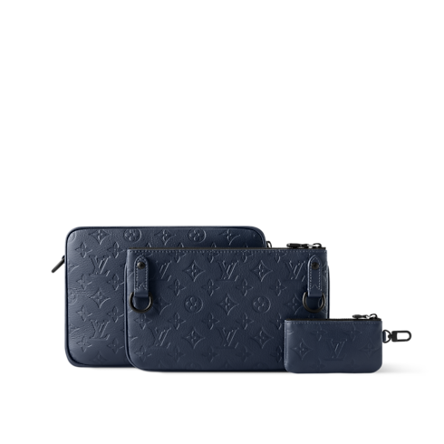 모노그램 섀도우 남성 가방 신제품 트리오 메신저 | 루이비통 공식 온라인 스토어® (크게 보기)