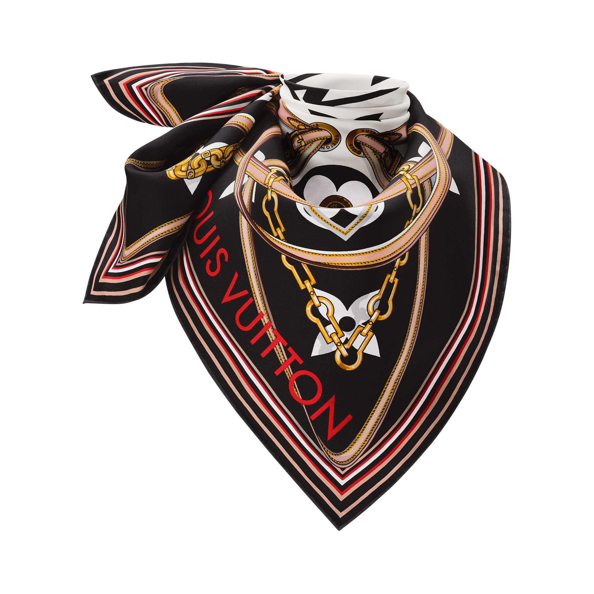 S00 액세서리 윈터 에센셜 얼티밋 모노그램 스퀘어 90 | 루이비통 공식 온라인 스토어® (크게 보기)