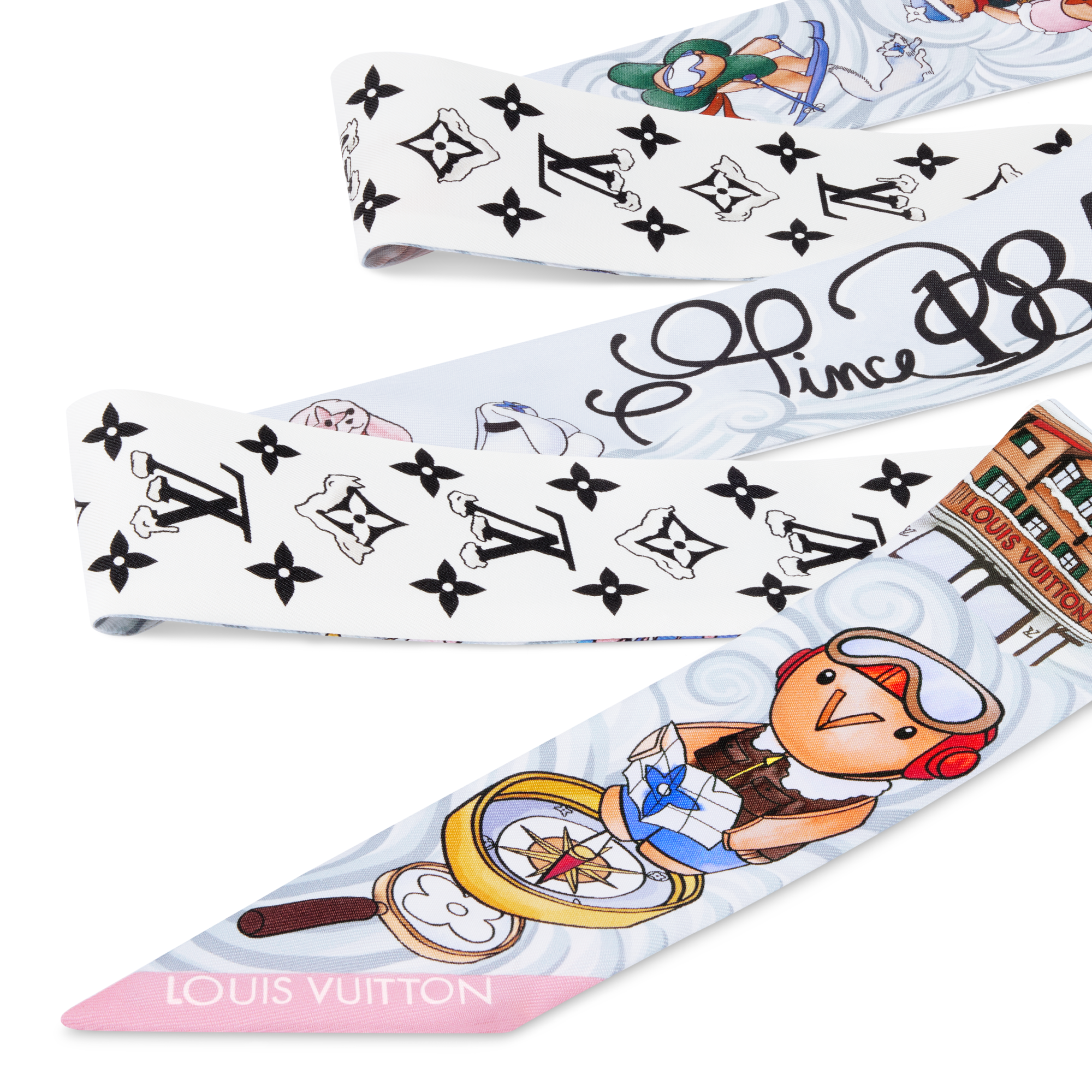 S00 액세서리 실크 스퀘어 & 방도 비비엔 윈터 홀리데이 BB 방도 | 루이비통 공식 온라인 스토어® (크게 보기)