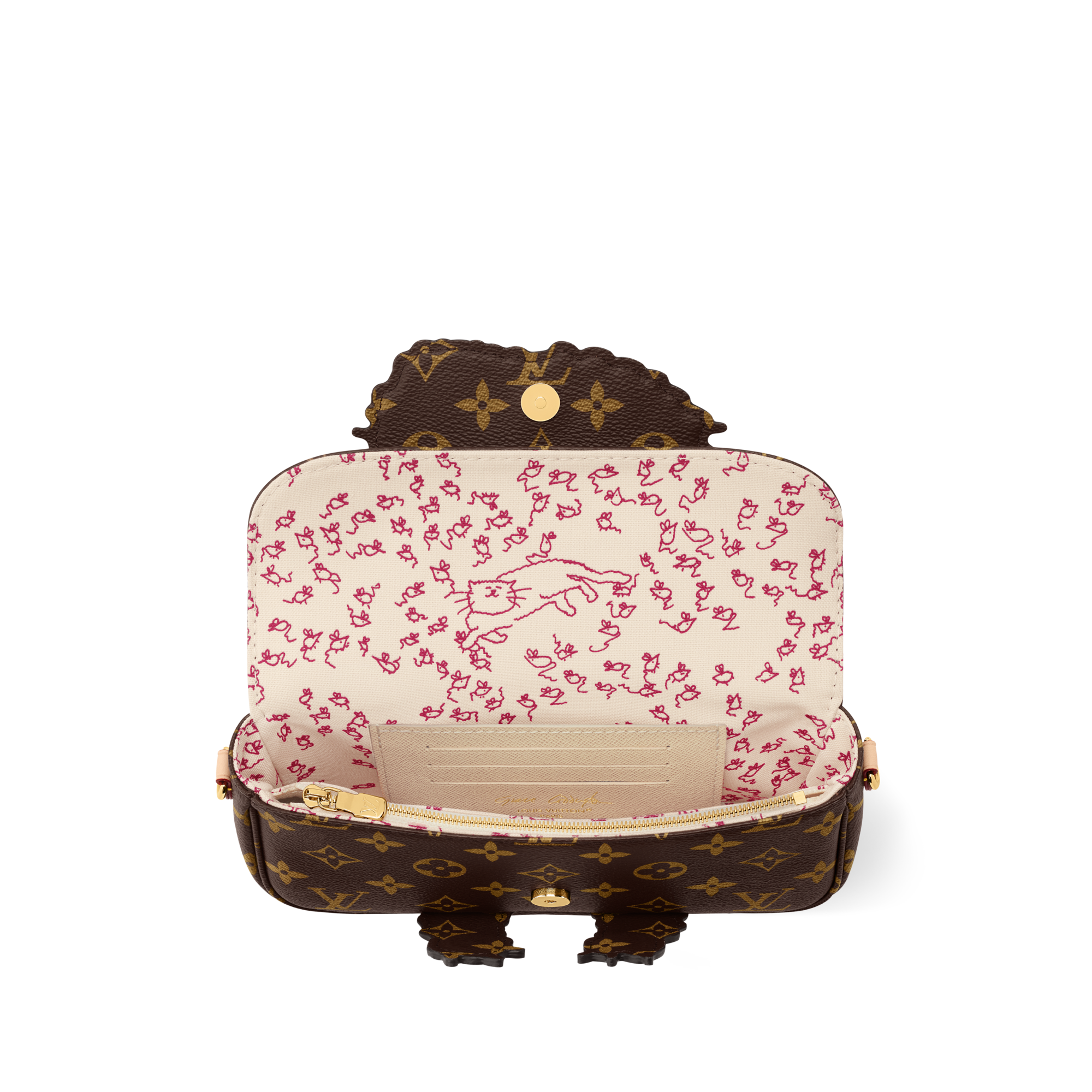 모노그램 여성 지갑 & 미니백 미니백 월릿 온 체인 아이비 | 루이비통 공식 온라인 스토어® (크게 보기)