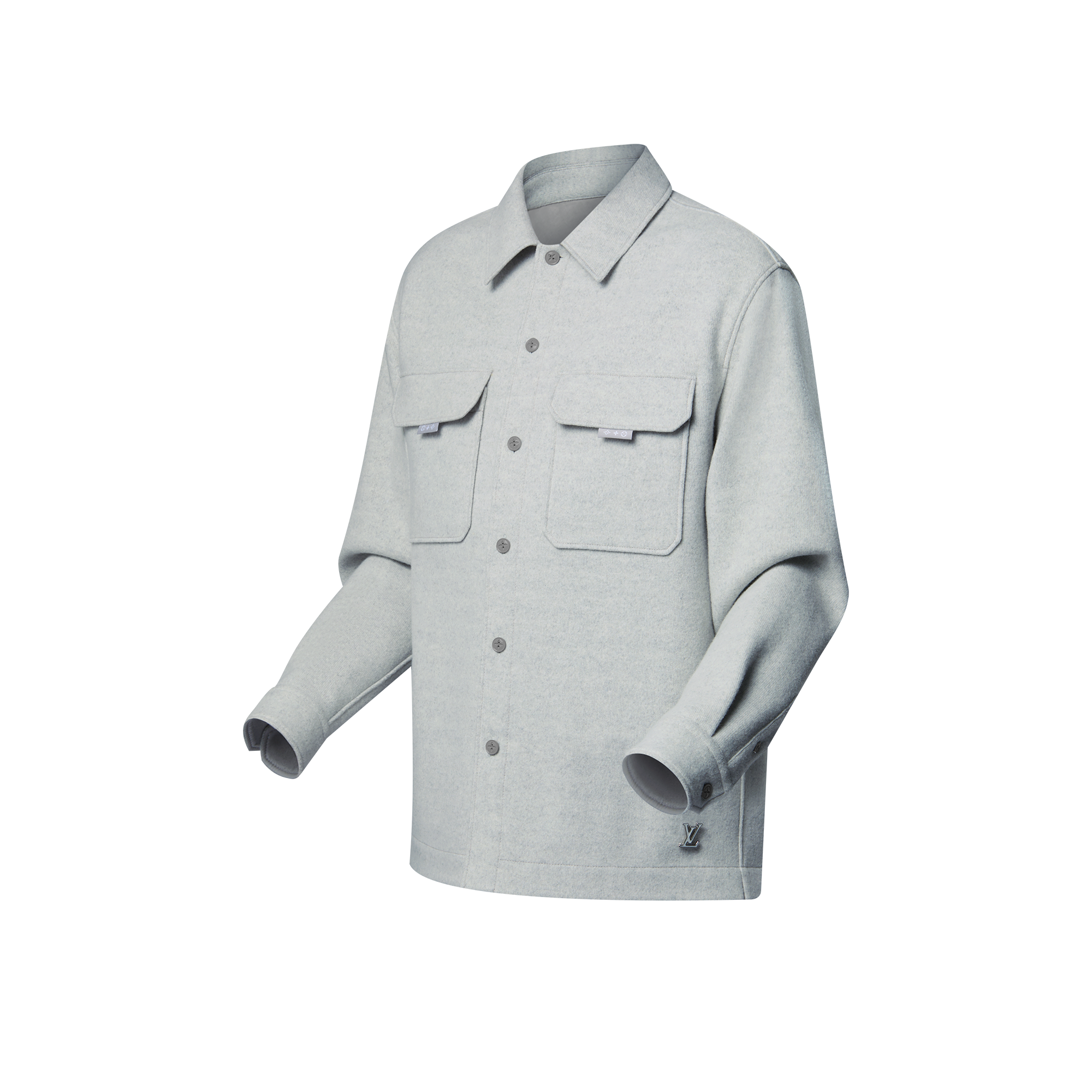  의류 의류 전체 보기 울 오버셔츠 | 루이비통 공식 온라인 스토어® (크게 보기)